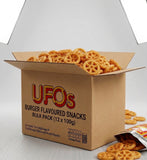 Bulk Buy UFOs Burger Flavoured Snacks 12x100g