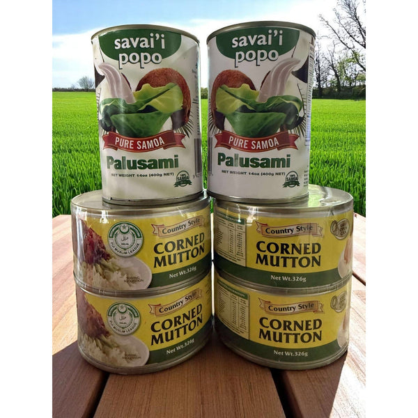 Palusami & Corned Mutton Pack