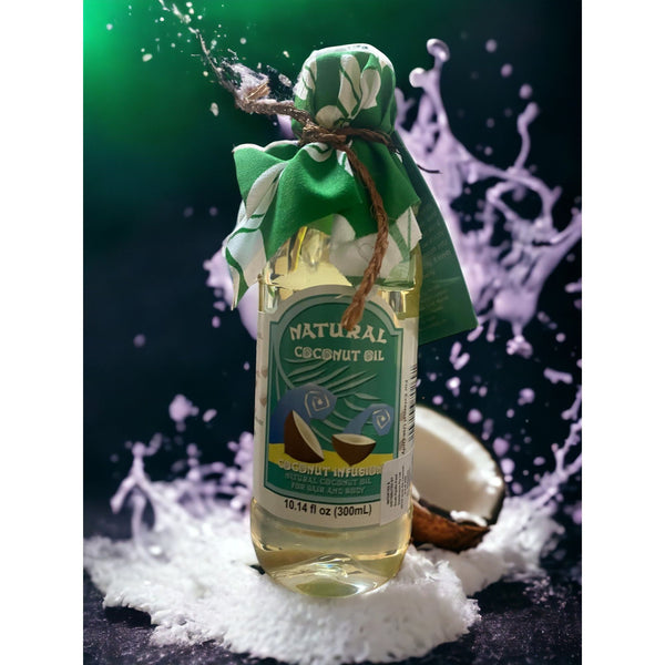 Naturally Fiji Infused Coconut Oil 300ml