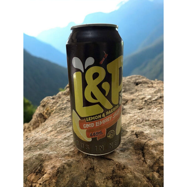 L & P Lemon and Paeroa 440ml